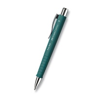 Guľôčkové pero Faber-Castell Poly Ball XB, výber farieb tmavo zelená